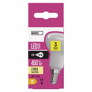 Emos LED sijalica Classic R50 6W E14 WW ZQ7220