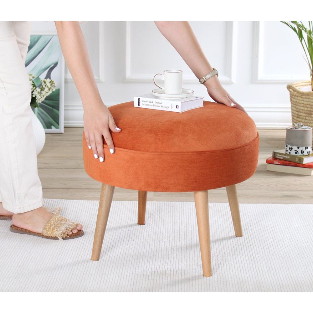 Romley - Narandžasti Pouf slika 2