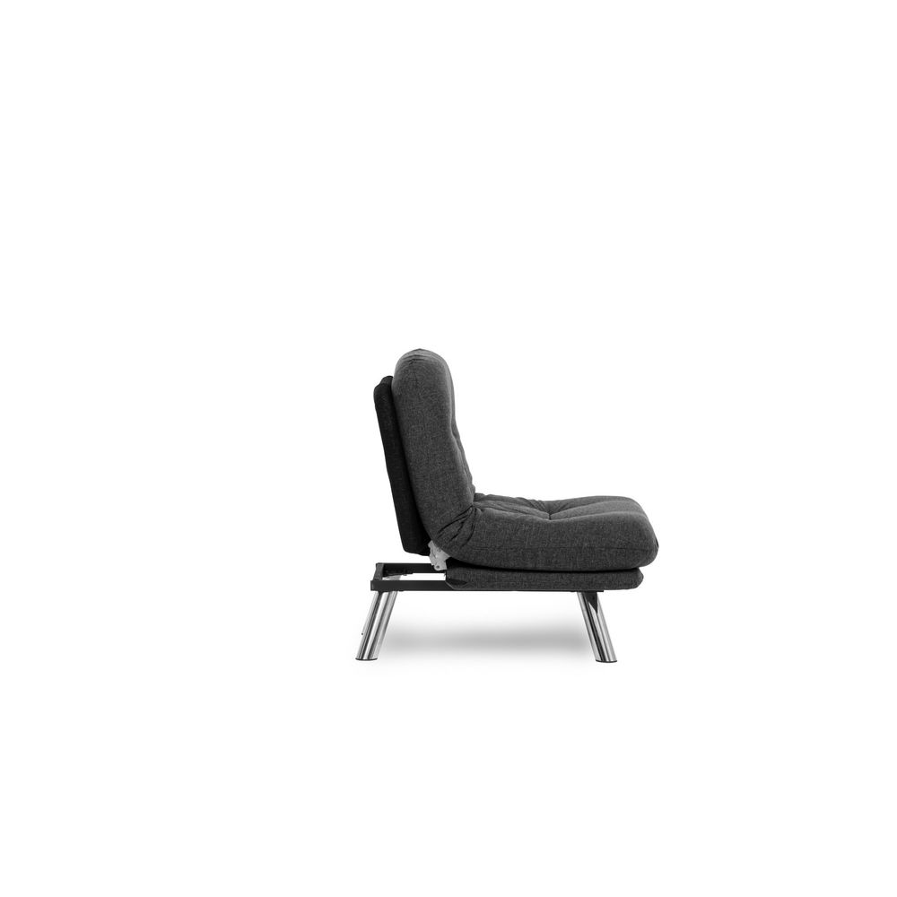 Misa Small Solo - Tamno Siva Sofa na Razvlačenje za Jednu Osobu slika 9