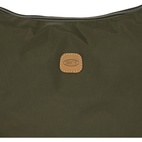 Bric's torba preko ramena X-collection Halfmoon S olive slika 6