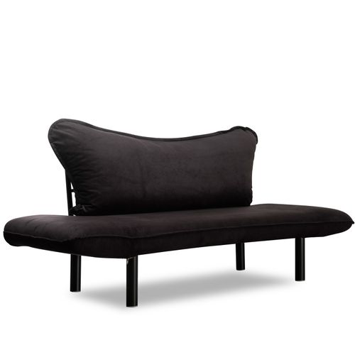 Atelier Del Sofa Dvosjed na razvlačenje CHATTO crni, Chatto - Black slika 5