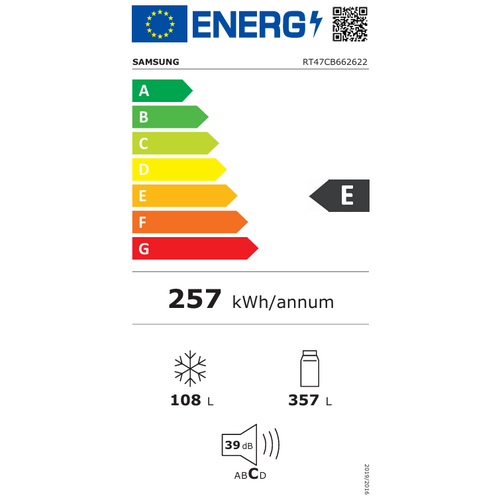 Samsung kombinirani hladnjak RT47CB662622EO slika 2