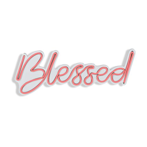 Blessed - Dekorativna LED rasveta u roze boji slika 4