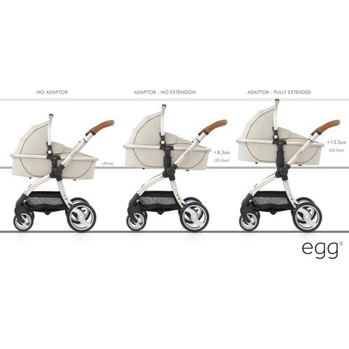 egg2® Povisivači sjedala/ košare za novorođenče slika 3