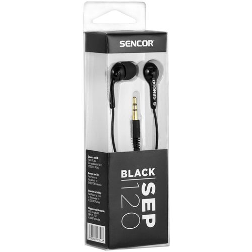 Sencor slušalice SEP 120 BLACK slika 2