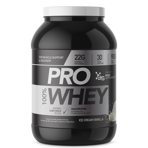 Basic Supplements Pro Whey  / 908Gr slika 4