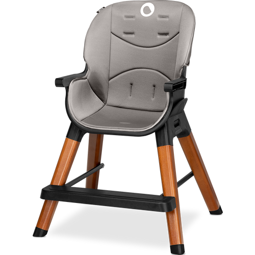 Lionelo Hranilica 4u1 MONA BLACK ONYX  (6m+/visoka hranilica do 15kg/niska stolica do 25kg/barska stolica do 75kg) slika 11
