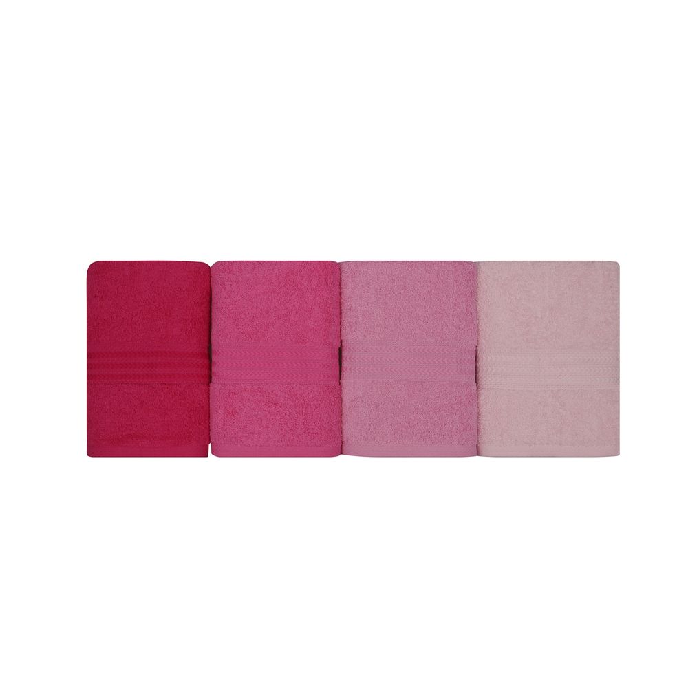 Set ručnika za ruke (4 komada) Rainbow - Roza nijanse slika 3