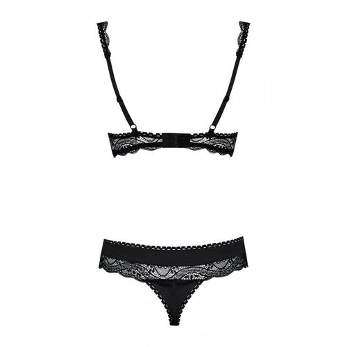 Obsessive dvodijelni set Miamor, crna  slika 6