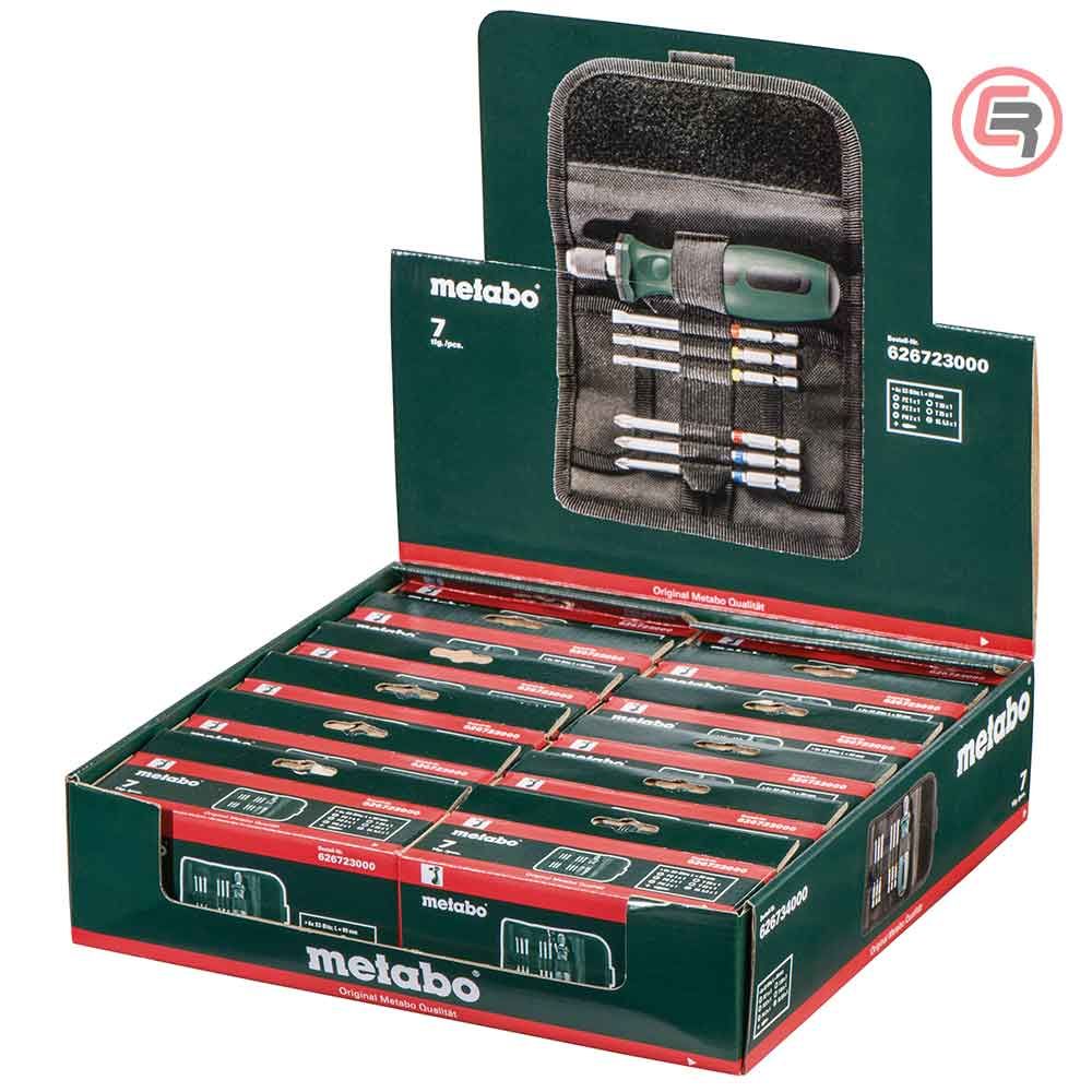 Metabo Set Bitova + Ručka Za Bitove + Torbica “SP” 7 dijelni – 626723000 slika 2