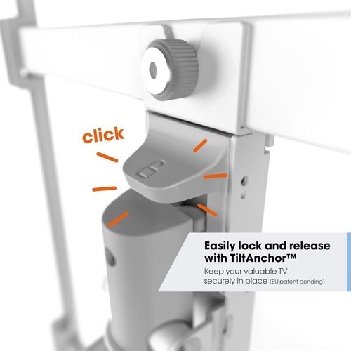 Vogels TVM3643WH, zidni nosač za ekrane od 40"-77", nagib do 20° pomak 180° slika 8