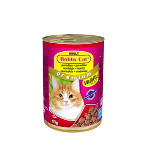 Hobby Cat hrana za mačke konzerva Govedina 415g