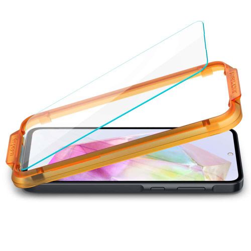 Spigen - Glas.tR Align Master (2 kom) za Samsung Galaxy A35 5G - prozirno slika 4