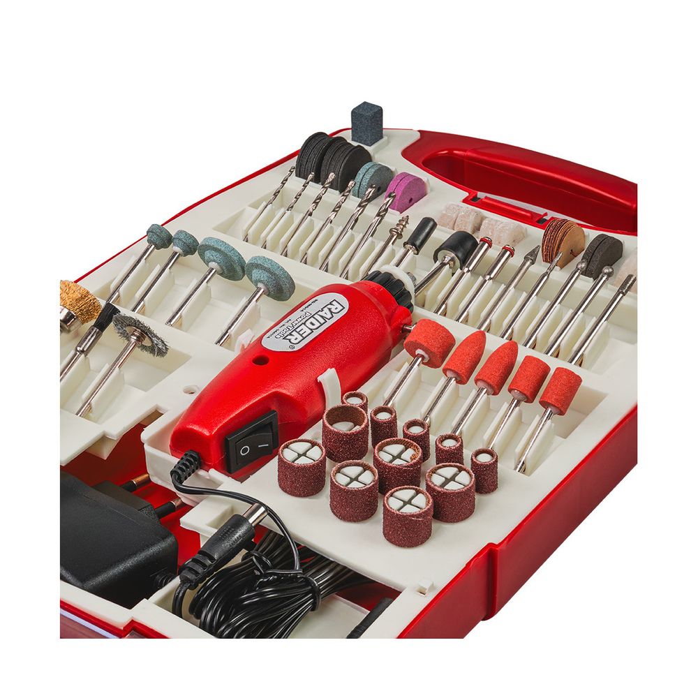 Mini brusilica/gravirka set 230V i 12V DC 110 acc. RD-MG14 slika 3