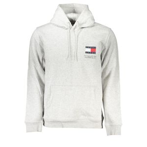 TOMMY HILFIGER MEN'S GRAY ZIPLESS SWEATSHIRT