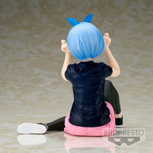 Starting Life in Another World Re:Zero Training Style Relax Rem figure 14cm slika 3