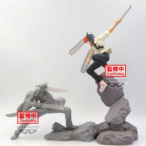 Chainsaw Man Combination Battle Katana Man Samurai Sword figure 18cm slika 2