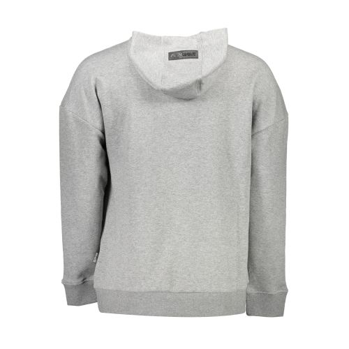 PLEIN SPORT SWEATSHIRT WITHOUT ZIP MAN GRAY slika 2