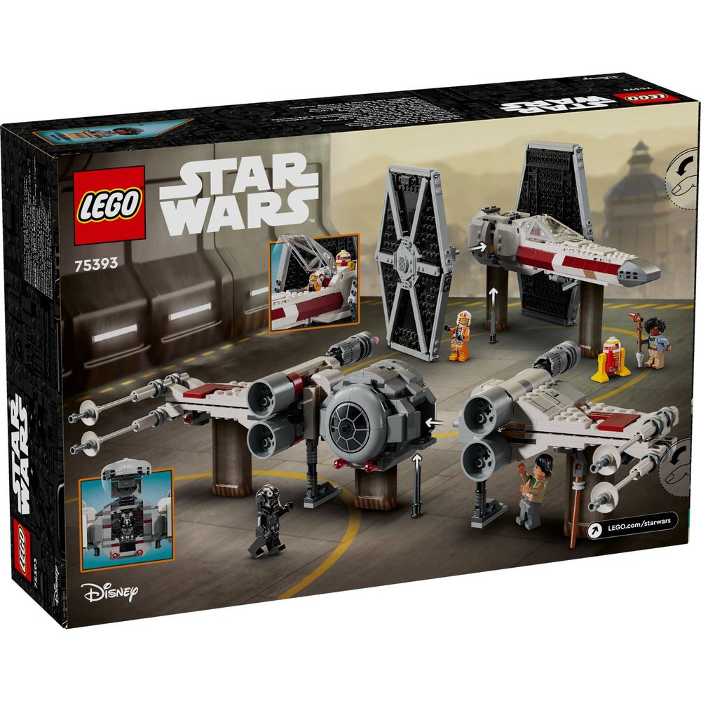 LEGO 75393 Mashup of TIE Fighter & X-Wing slika 10
