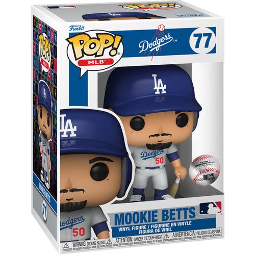 Funko Pop MLB: Dodgers - Mookie Betts (Alt Jersey) slika 1