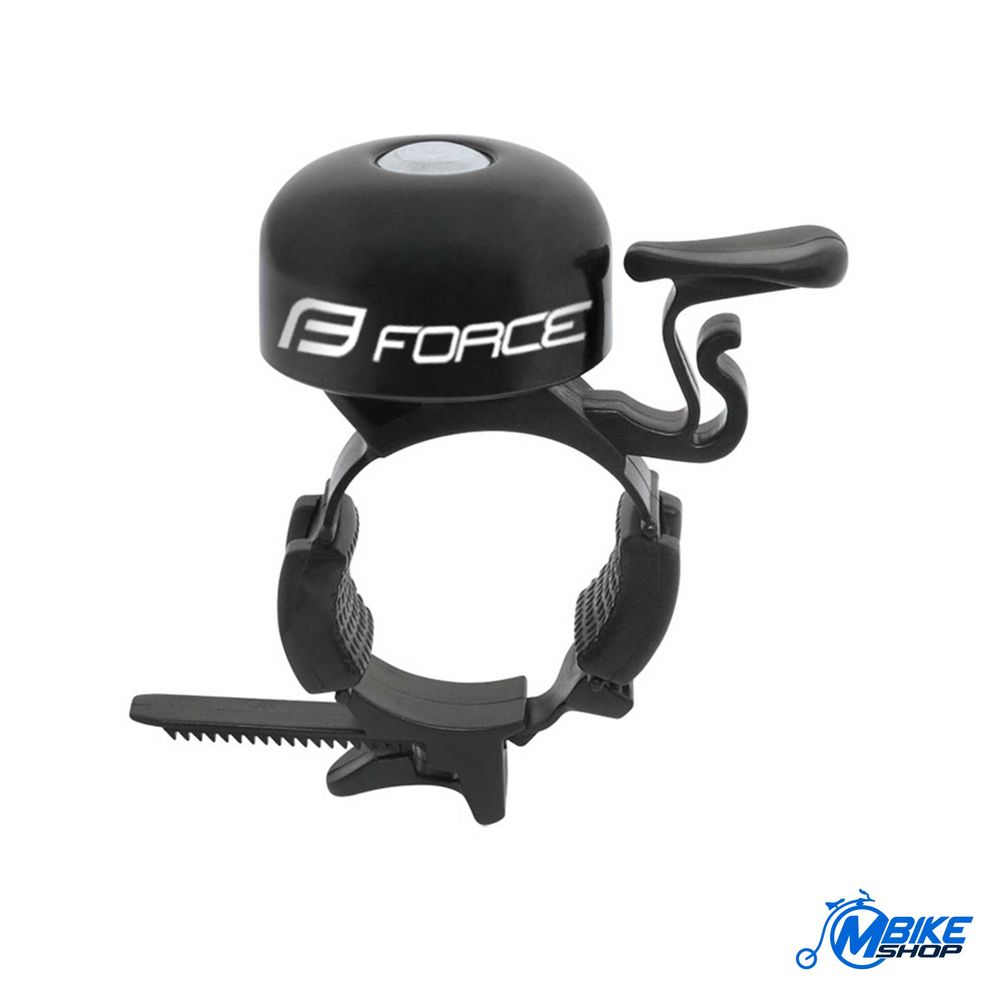 Force Zvonce za bicikl Black Steel slika 1
