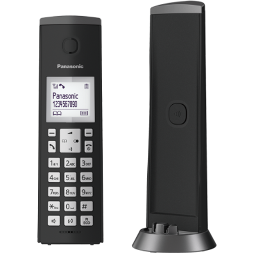 DECT KX-TGK 210FXB - CRNI slika 1