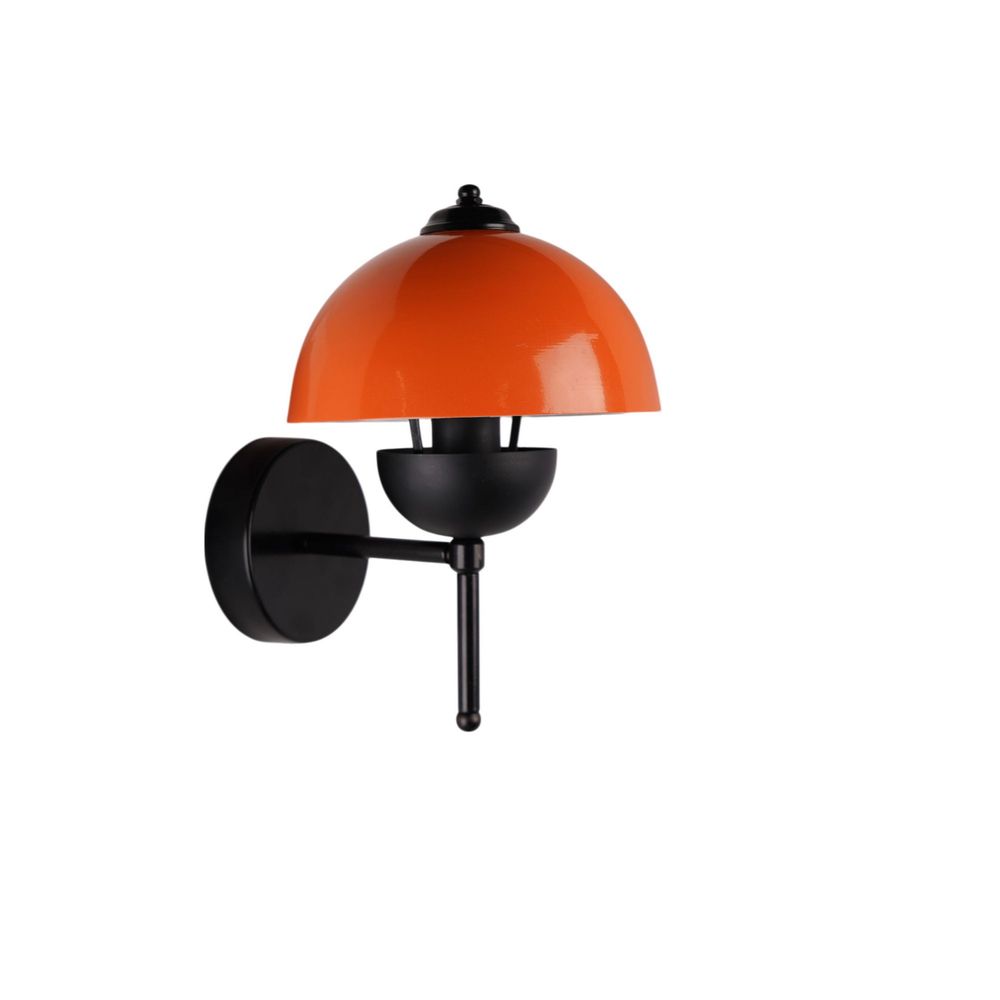 Opviq Zidna lampa 035, narančasta, crna slika 2