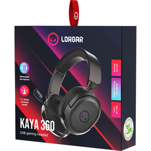 LORGAR Kaya 360, USB Gaming slušalice slika 6
