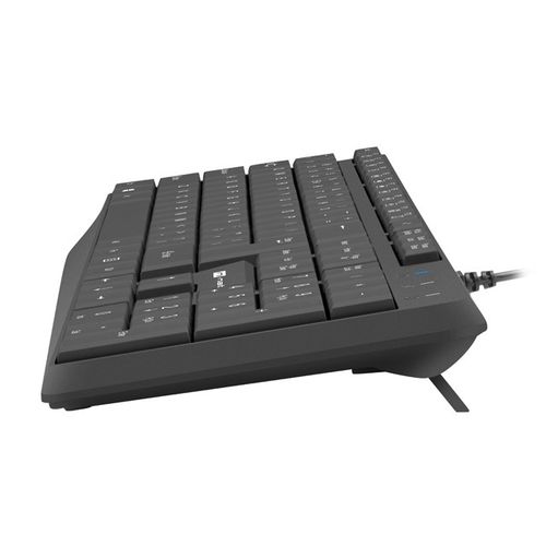 Natec NKL-1950 NAUTILUS, Slim Multimedia Keyboard US, Spill Proof, USB, Black slika 4