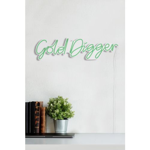 Wallity Ukrasna plastična LED rasvjeta, Gold Digger - Green slika 11