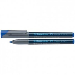 Flomaster Schneider, permanent marker, OHP Maxx 222 F, 0,7 mm, plavi