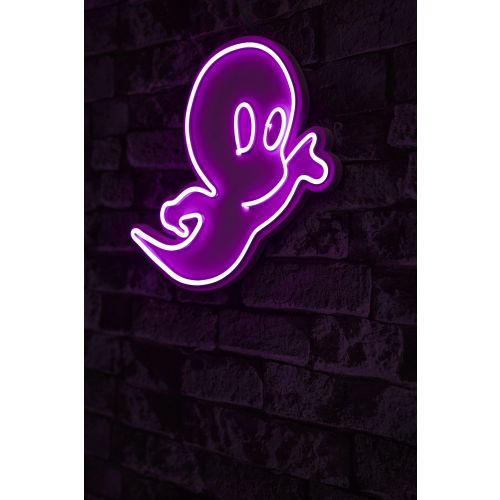 Wallity Ukrasna plastična LED rasvjeta, Casper The Friendly Ghost - Pink slika 9