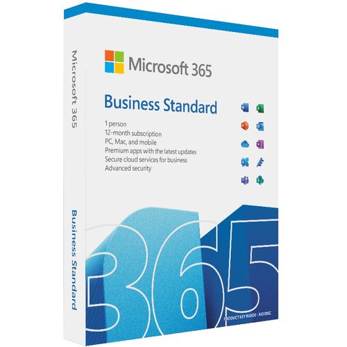 Microsoft licenca Retail Microsoft 365 Business StandardP8 32bit 64bit English 1 korisnika 1 godina slika 1
