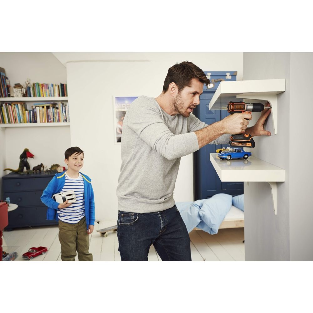 Black&Decker Aku bušilica/odvijač 18 V 1,5 Ah ASD18K slika 3