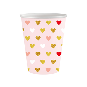 PG-KXR6 Papirna čaša Xoxo Kolekcija 250ml, 6kom