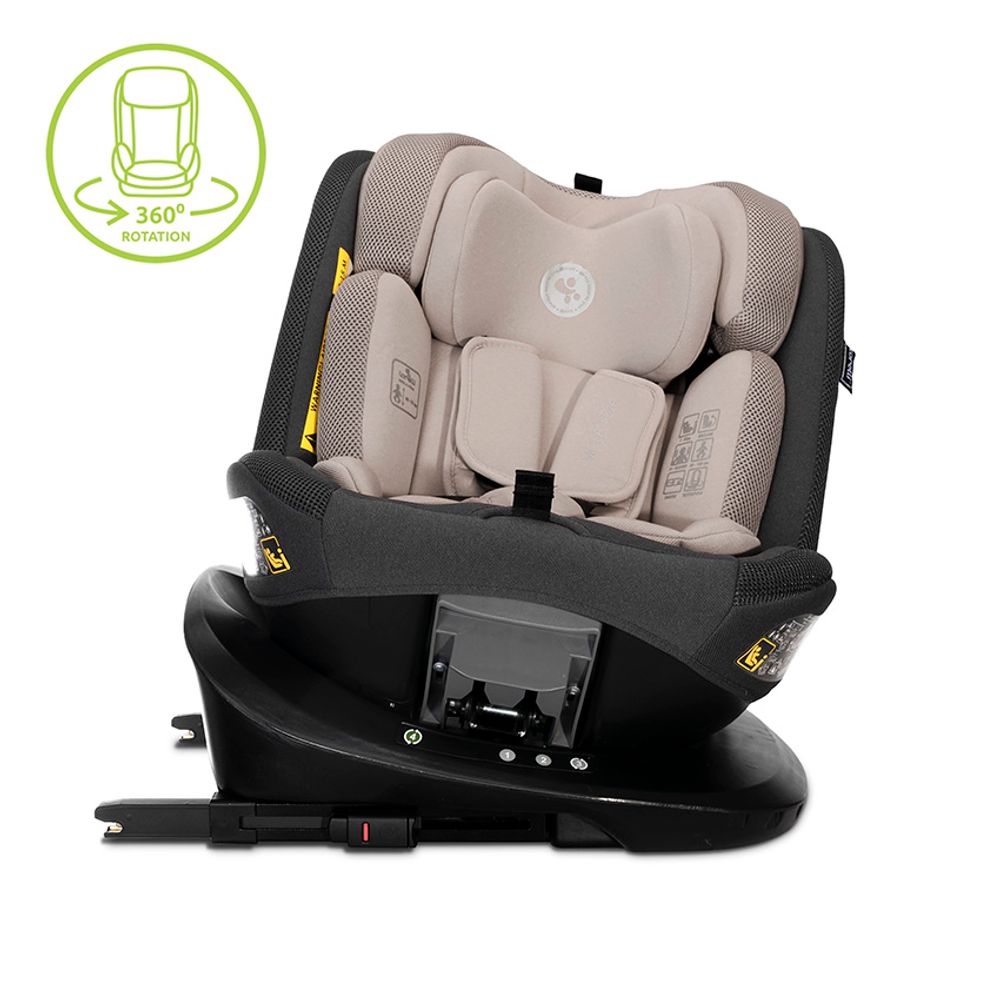 Lorelli Autosjedalica Imola 360 i-Size 40-150 cm Isofix, Beige slika 3