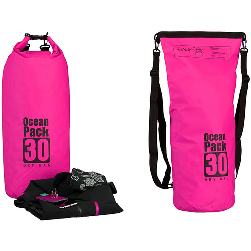 Vodootporna suva torba EL 30L pink slika 1