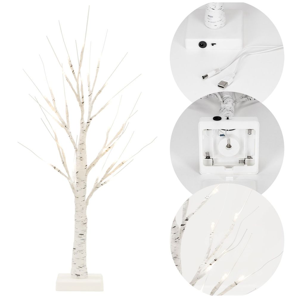 Cl0954 ukrasno drvce 25 led rasvjeta slika 1