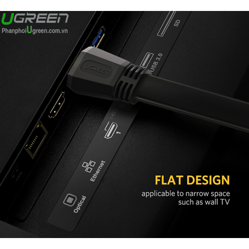 Ugreen HDMI 2.0 Ravni kabel 1.5m - u kutiji slika 2