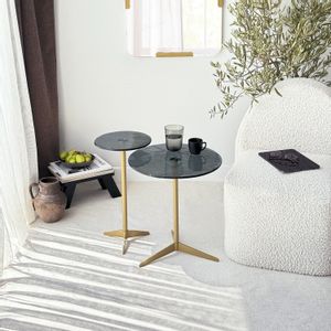 Solis - Gold, Fume Gold
Fume Side Table Set