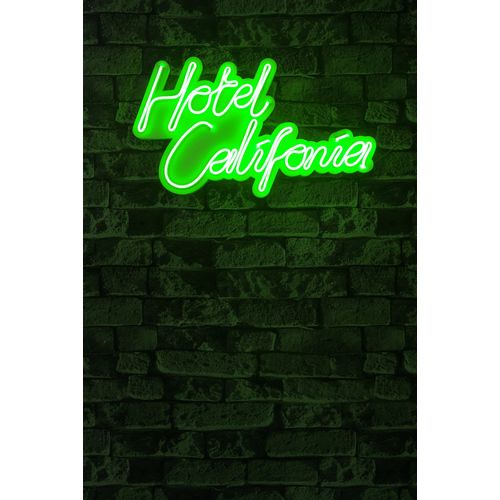 Wallity Ukrasna plastična LED rasvjeta, Hotel California - Green slika 9