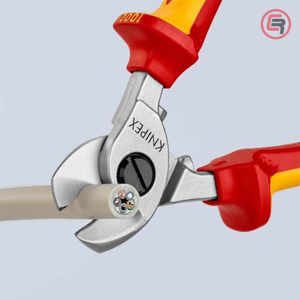 Knipex Škare Makaze 165mm Za Kablove 50mm2 1000V – 95 16 165 slika 4