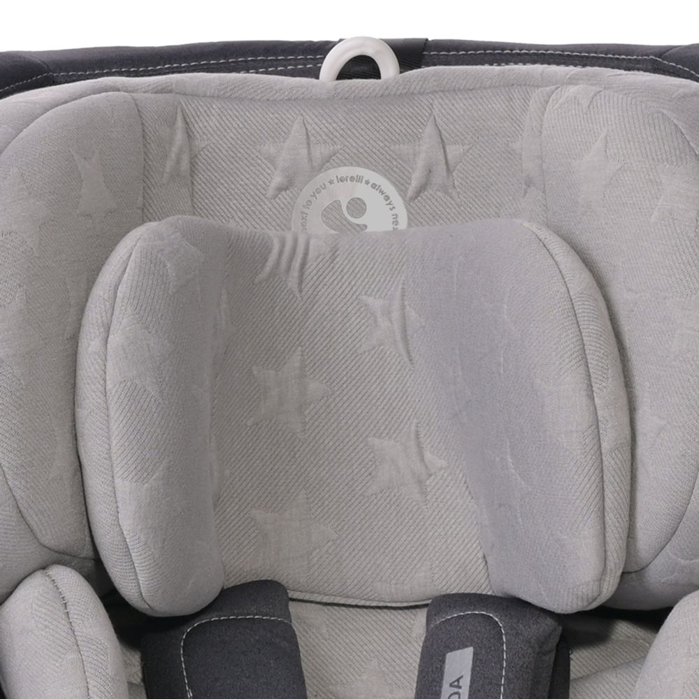 Lorelli Autosjedalica Andromeda i-Size Isofix 76-150cm, Black Stars slika 3