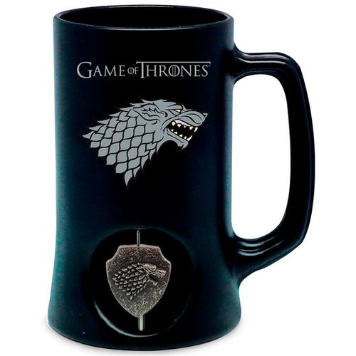 Game of Thrones logo 3D Stark šalica slika 1