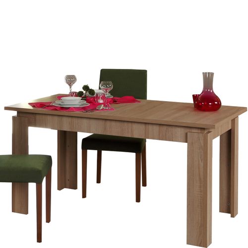 Huqqa - Light Oak Light Oak Extendable Dining Table slika 5