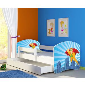 ACMA Dječiji krevet Acma II sa ladicom White - 160x80cm - Dezen 19