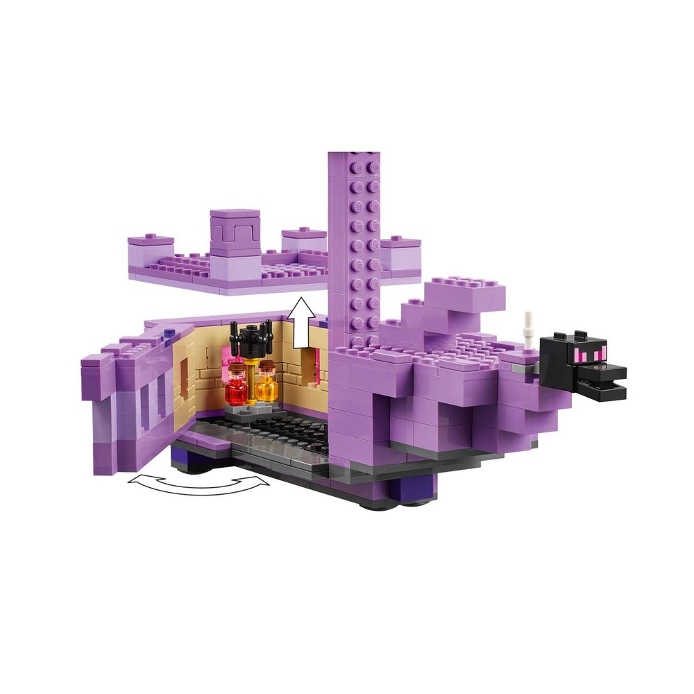 LEGO 21264 Ender Zmaj i End Brod slika 7