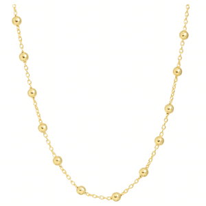 J&B Jewellery 925 Srebrna ogrlica Q6-Gold
