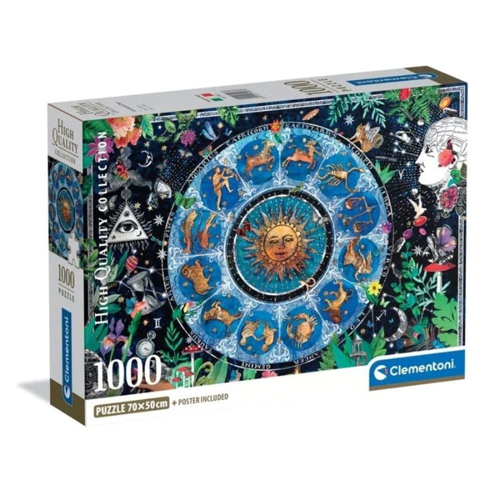 Clementoni CL39937 Puzzle 1000 ASTROLOGIJA, 1000kom slika 1