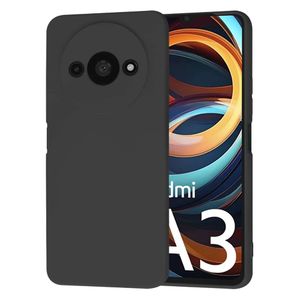 Techsuit SoftFlex silikonska maska za Xiaomi Redmi A3 – crna